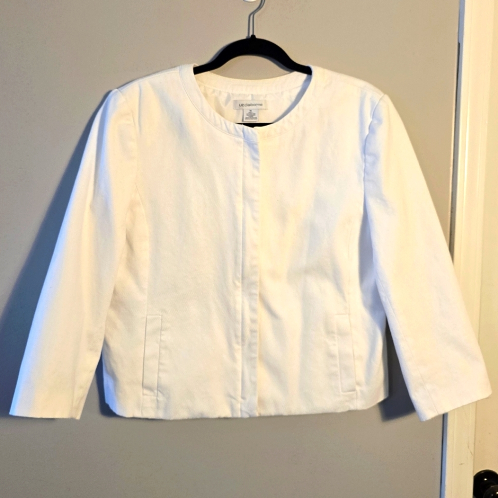 Liz Claiborne 3/4 Sleeve Jacket